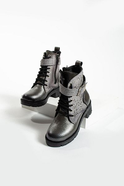galya shoes Παπούτσια Stoned Model με φερμουάρ Αντιολισθητική σόλα για κορίτσια