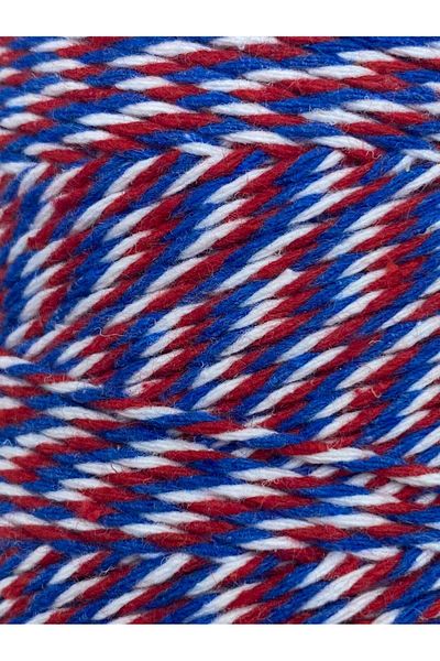 E Elmas Three Color Bundling Rope Red-Blue-White (2-3MM-200GR-200M)