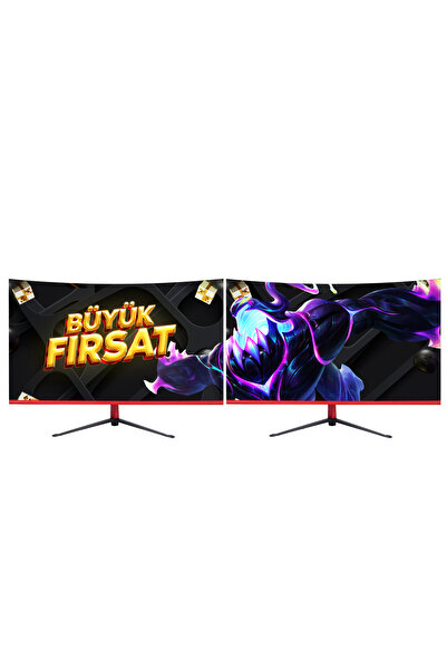 RAMTECH BİLGİSAYAR HAWK EKSTRA R5 5500 32G RAM 960G SSD RTX3060 12G 23.6 CURVED DUAL MONİTÖR OYUNCU PC