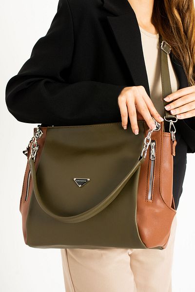 By Hakan Sn 1379 lant Geantă de umăr damă Geantă de umăr Geantă clutch Captusita VERDE