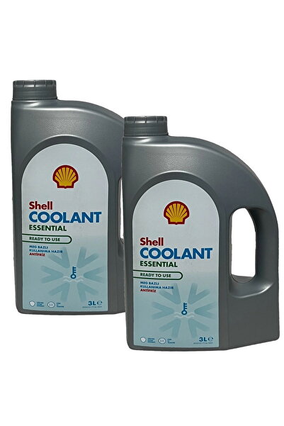SHELL Coolant Essential 4 Mevsimlik Mavi Hazır Antifriz 3 Litre - 2 ADET