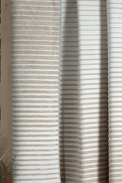 Sarev Beige Double Cotton Blanket 200*220 cm