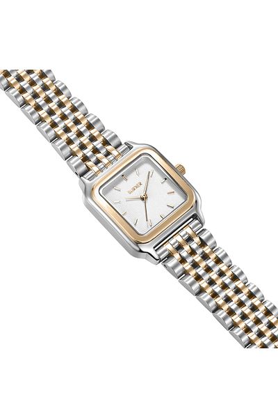 Burker Uhren Damenuhr Macy Gold Silber