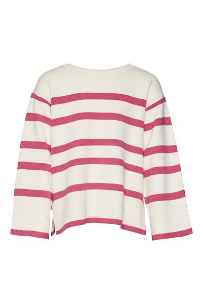 Vero Moda Girl Strickpullover VMSABA LS O-NECK PULLOVER GA GIRL NOOS