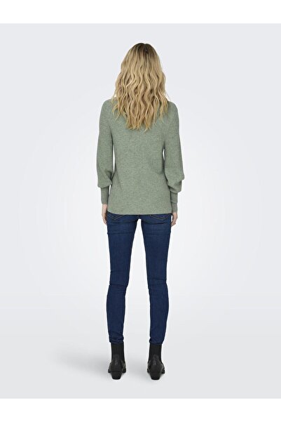 ONLY Frauen Pullover 15230147 Onlatıa V-ausschnitt Manschette Knt