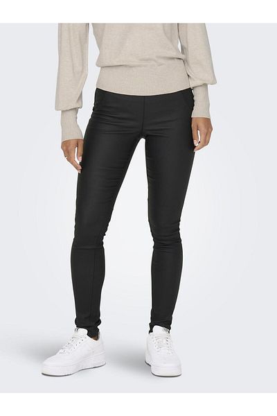 Only Leggings ONLKEIRA-ROCK LIFE HW COATED LEGGING PNT