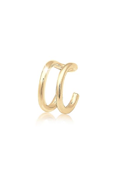 ELLI Ohrringe Earcuff Klemme Single Geo Basic Minimal 925 Silber