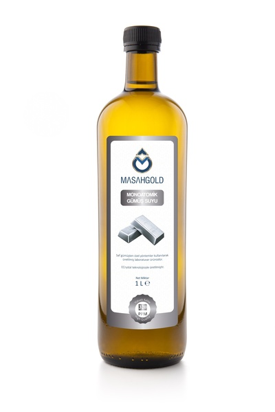 MASAH GOLD Gümüş Suyu 1000 ml 320 Ppm