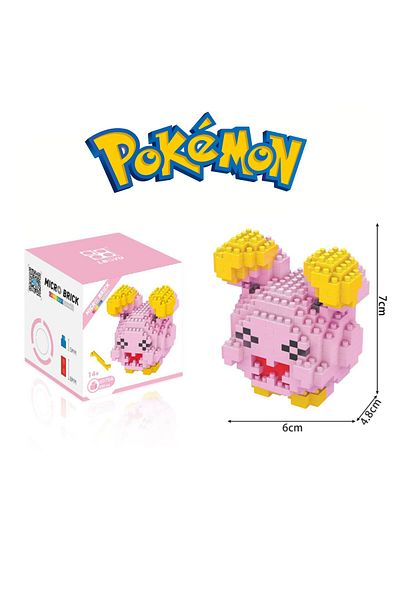 ThreeMB Toys بوكيمون 4لغز الجزء كتلة Whismur