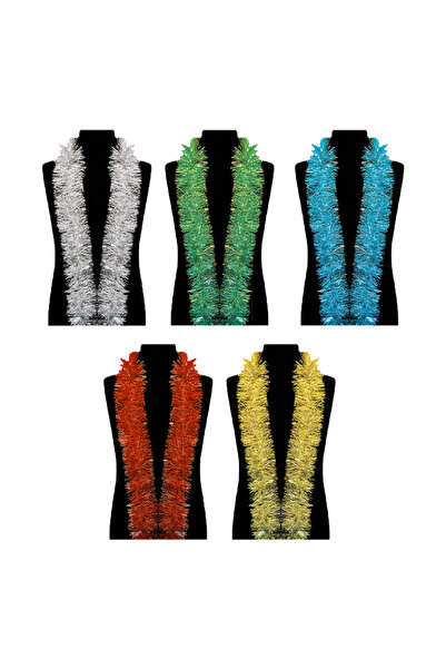 Kikajoy 5 Τεμάχια Χριστουγεννιάτικο Στολίδι 2 μέτρα Γιρλάντα Λαιμός Κόσμημα 6...