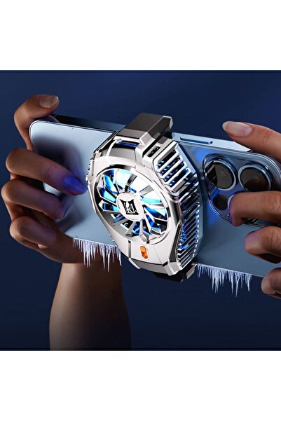 MMP SHOP Profesyonel Telefon Arkası 2 Kademeli Fan Soğutucu Cep Telefonu Soğu...