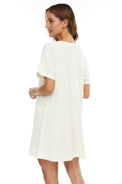 AYYILDIZ 59515 Ecru Towel Dress