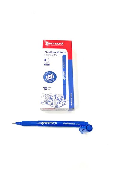 penmark MEDIUM UÇ YAZI VE İMZA KALEMİ 0.6 MM 10'LU ( 1 PAKET )