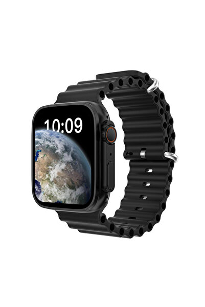 Basriko VOROBELA GS8 Ultra8 Alpine 49 MM Akıllı Saat (İthalatçı Garantili) Siyah