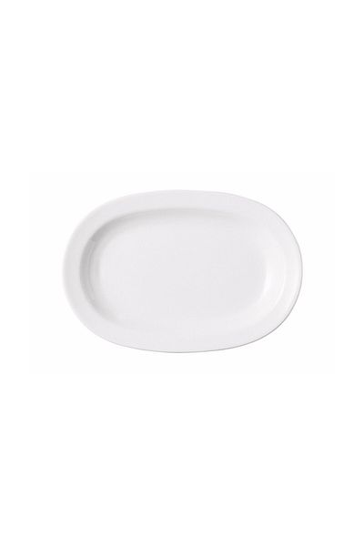 İkram Dünyası Istanbul White Boat Plate 35cm
