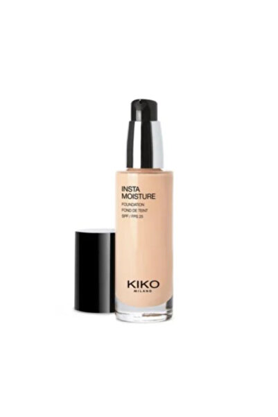 Kiko FOUNDATION Pürüzsüzleştirici ve nemlendirici SPF 25 içeren likit fondöte...