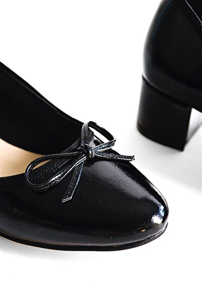 Shoes & More SERENA - Siyah Rugan - Topuklu