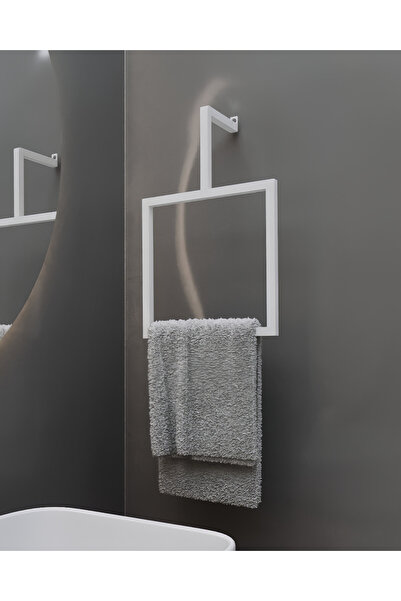 AJU حامل المناشف المعدني للمنزل والمطبخ والحمام وحامل المناشف المثبت على الحا...