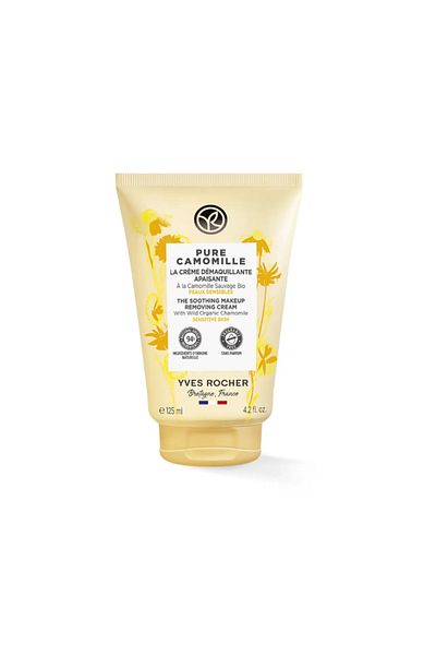 Yves Rocher Facial Cleansing Cream - Sensitive Skin / Pure Camomille Soothing and Make-up Remover 125 ml