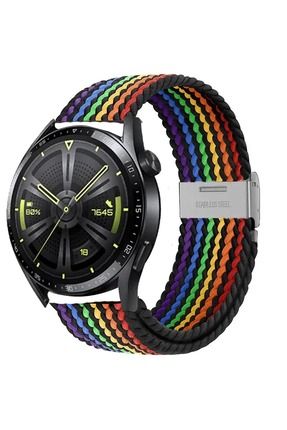 Clemon Huawei Watch Gt2 Gt2e Gt2 Pro Gt3 Se Elite Gt3 Pro Gt4 46 mm 22 mm Metal Klipsli Flex ble Kordon Fiyat Yorumlar Trendyol