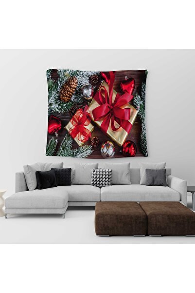 ALBANHOME غطاء حائط بطباعة رقمية بطابع ألبان هوم للعام الجديد NW22-TP-28