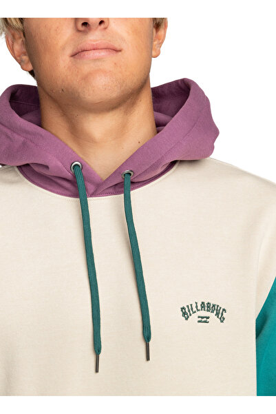 BİLLABONG Billabong πολύχρωμο ανδρικό φούτερ με κουκούλα EBYFT00115 Arch Block Po