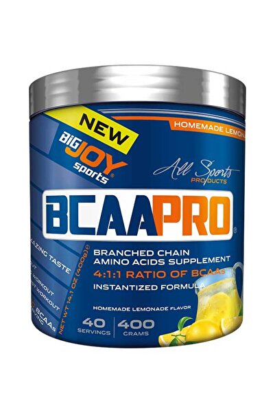 Bigjoy Sports Bcaapro Bcaa Home Limonate Aroma 400gr 4:1:1 40 تقديم حمض أميني