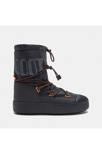 MOON BOOT Women's Snow Boots24501000-001 Moon Boot Ltrack Polar Black/orange