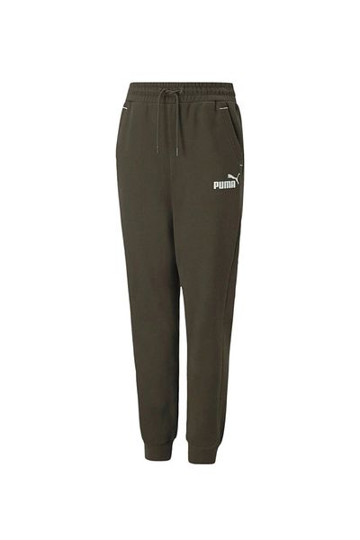 Puma Pantaloni de trening albaștri cu picioare drepte pentru băiat - 67010070   Pantaloni de sport Puma Power