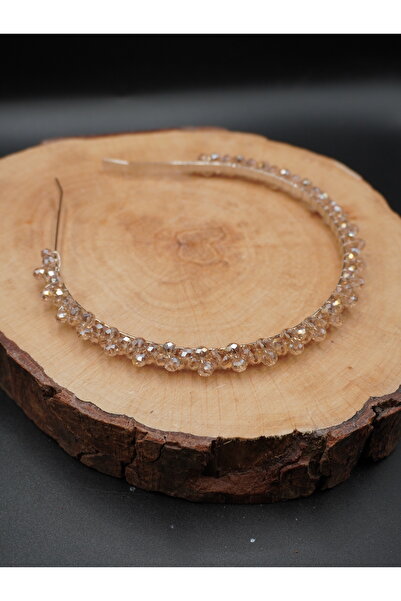 gelinmz تاج الزفاف وإكسسوارات الشعر الأنيقة والأنيقة المصنوعة يدويًا بالكامل