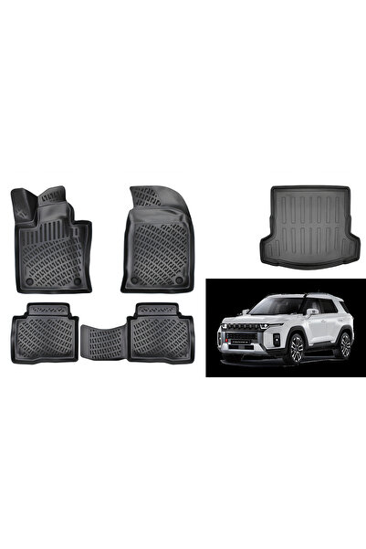 Rizline RİZLİNE SSANGYONG TORRES -ARACA ÖZEL ÜRETİM- 3D KAUÇUK HAVUZLU PASPAS...