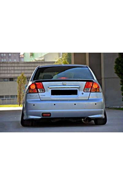 HONDA CİVİC VTEC 2 2002-2005 Uyumlu  SPOİLER-FİBER-ASTARLI-BOYASIZ