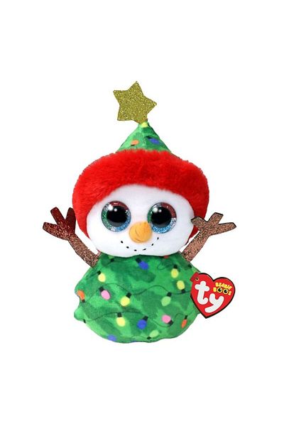 TY Beanie Boos Green Beanie Boos Garland - 15 Cm Snowman