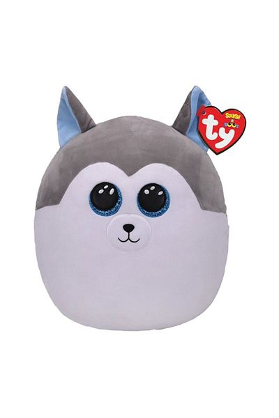 TY Beanie Boos تاي سلاش جراي هاسكي سكويش 25 سم