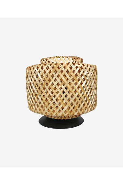 did homeware Bamboo Table Lamp - Sinnerlig and Decorative Lampshade