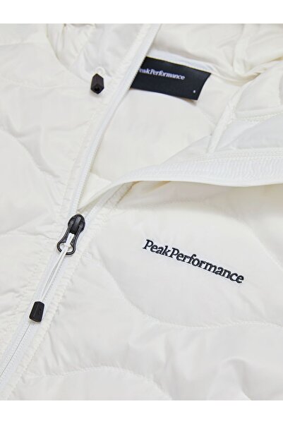 Peak Performance W Helium Down Hood Jacket Outdoor Ceketi Offwhıte G77852200-30227