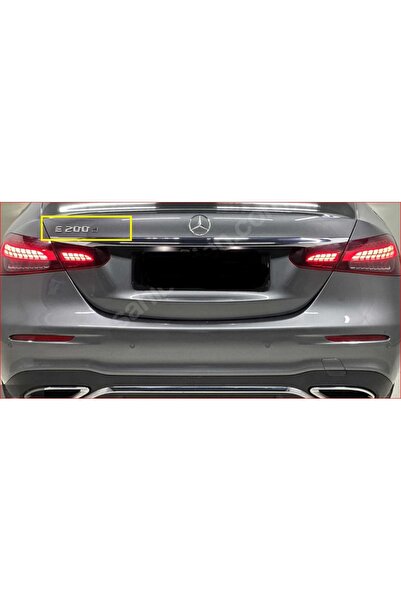 EDEXPORT Mercedes W206 Kasa E200 d Krom Bagaj Yazısı