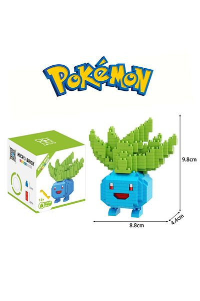 ThreeMB Toys بوكيمون 3لغز كتلة الجزء Oddish