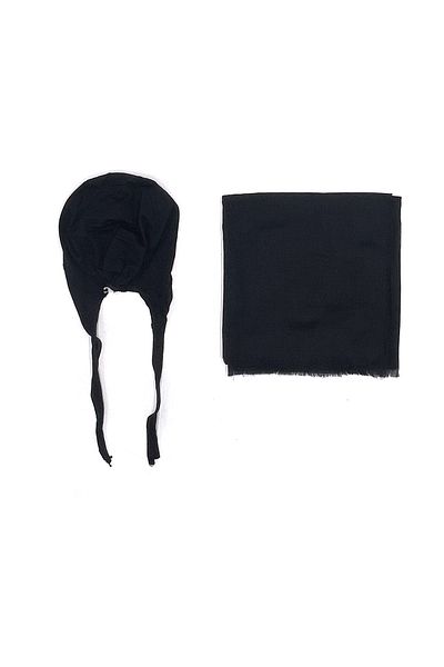 nazipek Set of 2 Bone Flame Scarf Set Gift Dowry Box Ready to Use 100x100 cm