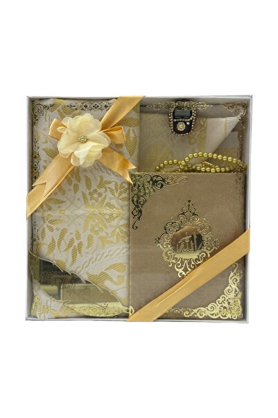 İPEK NEŞRİYAT İPEK HEDİYELİK Set de lux pentru Coranul - Covor de rugăciune +...