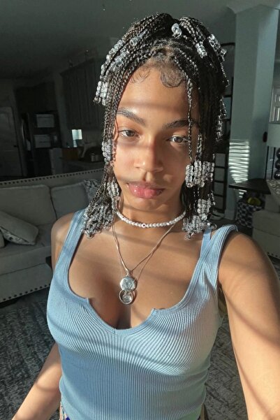 little Luv 69 Transparent Hair Beads