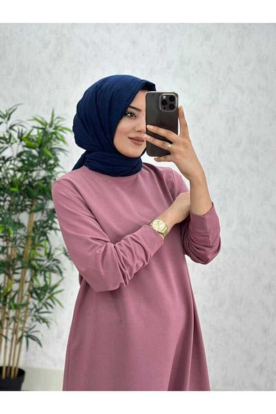 azzebutik 8420 MEVA TUNIC K25 ROSE