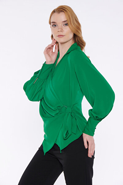 SOLİLDE Μπλούζα με αγκράφα