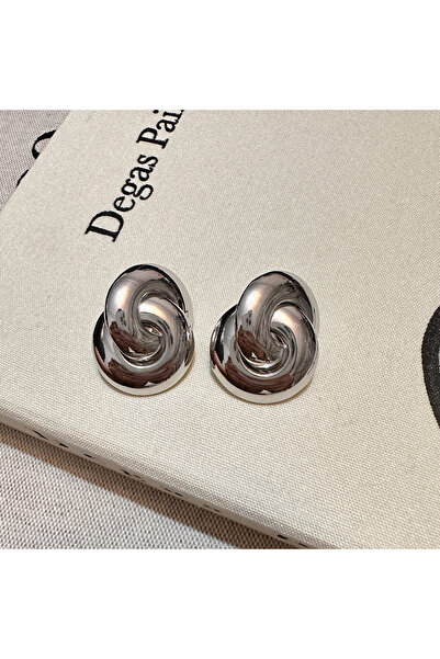 Okko Store Sarmal Yuvarlak Küpe