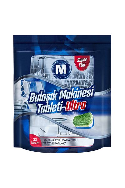 Migros 627g Model Ultra Dishwasher - 33 Tablets