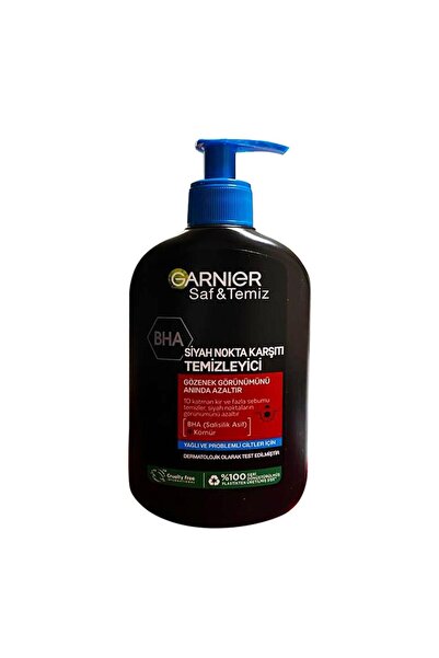 Garnier BHA Siyah Nokta Karşıtı Temizleyici Saf ve Temiz 250 ml