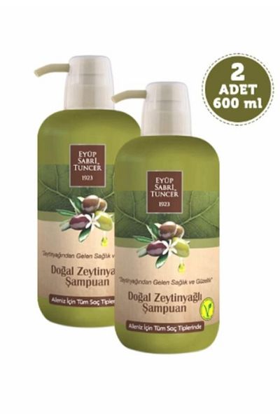 Eyüp Sabri Tuncer Natural Olive Oil Shampoo 600 ml / X2