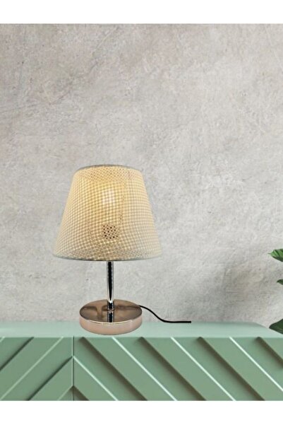 365GUNSERİSONU قاعدة معدنية مطلية بالكروم من الخوص Hazeran نموذج مخروطي كريمي...