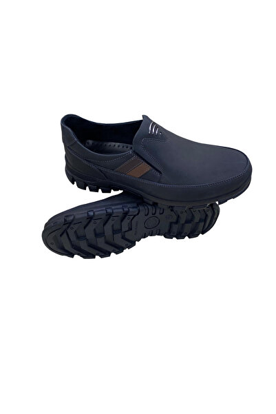 SULA MEN'S LOAFER CRAZY LEATHER BLACK DAILY