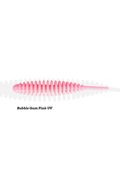 Fujin Tantoo 40mm Silikon Balık Bubble Gum Pink UV